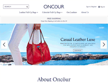 Tablet Screenshot of oncour.com